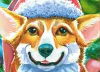 corgi christmas card